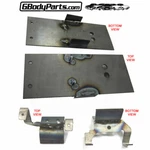 Hurst Olds Lightning Rod Shifter Mounting Brackets 3 Or 4 Speed Set Up 2 Pc. Fixed Price $74.95.