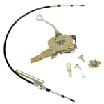 Lokar ES6L80EM Automatic Shifter 8" Single Bend Stick Mushroom Knob For Gm. Fixed Price $805.95.