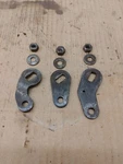 1963 Corvette Borg Warner 4 Speed Transmission Shifter Rod Tear Drop Levers, Gm. Fixed Price $149.95.