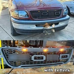Front Grille 1999-2003 Ford F150 F-150 Raptr Style W/ Letters Upgrade. Fixed Price $159.93.