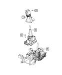Genuine Mopar Transmission Shifter 6YL291V5AA. Fixed Price $120.51.