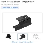 New Oem Gm Left And Right Running Board Shield 23149234 23149235. Truck. Fixed Price $360.00.