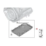 68142478AB 2012-2019 For Dodge Challenger Jaguar Xe Zf Oem Transmission Oil Pan. Fixed Price $95.00.