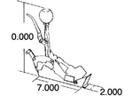 Hurst 316-0001 Quarter Stick Power Glide Trasnmission Race Shifter. Fixed Price $483.95.