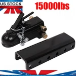 Adjustable Trailer Coupler And 5-POSITION Channel Bracket Kit 2-5/16" Hitch Ball. Fixed Price $109.81.