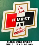 Hurst Aid The Nationals Vinyl Sticker Decal Scca Vintage Drag Racing-nhra. Fixed Price $10.83.