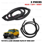 Lh+rh Back Door Weatherstrip Seal For Toyota Land Cruiser FZJ78 Ht 2007 - 2017. Fixed Price $201.74.