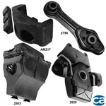 Engine Motor Mounts & Auto. Trans. 4PCS Set For Chevrolet Cavalier 01-95. Fixed Price $59.00.