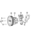 Genuine Mopar Power Steering Reservoir Shield 5151710AD. Fixed Price $16.00.