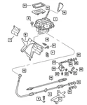 Genuine Mopar Gear Selector Cable 5104039AA. Fixed Price $120.32.