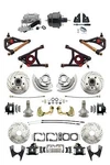 1964-72 A-body Front & Rear Black Disc Brake 8" Booster Control Arms 2" Drop. Fixed Price $1699.12.