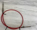 B&m Shifter Cable- Red Feet Long 4000593, Good Used Original. Fixed Price $32.50.