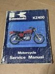 1978 1979 Kawasaki KZ400 B2 C2 Factory Shop Service Repair Manual 99924-1005-01. Fixed Price $29.99.
