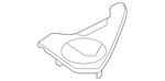 Genuine Volkswagen Gear Indicator Trim 5NN-864-148-1QB. Fixed Price $12.85.