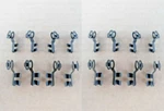 16 Vintage Carb Throttle Rod Linkage Clips! Ford Mercury Classic Automobile. Fixed Price $59.00.