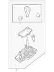 Genuine Ford Gear Shift Assembly CT4Z-7210-MD. Fixed Price $128.78.