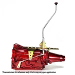 Ford C4 Single Action Shifter Kit 23" Arm W/ Dual Bend And Black Knob Custom Rod. Fixed Price $449.95.