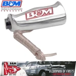 B&m 80658 Universal Manual Trans Shifter T-handle Silver Brushed Aluminum. Fixed Price $153.68.
