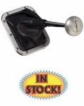 Lokar 70-BFMB Rectangular Floor Mount Shifter Boot With Billet Ring. Fixed Price $85.95.