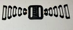 1999-2004 Jeep Grand Cherokee Selec-trac Console Shifter Bezel Cover Set B3. Fixed Price $99.00.
