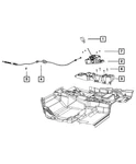 Genuine Mopar Transmission Shifter 4766411AE. Fixed Price $153.13.