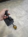 1990 Saab 900 Classic Convertible Rod Leather Boot Shifter Metal Pivot. Fixed Price $50.00.