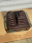 87-93 Nissan Pickup D21 Truck 4X4 Mt Floor Shifter Rubber Boot Assembly Maroon. Fixed Price $125.00.