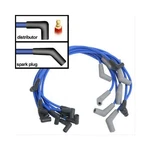 Summit Spark Plug Wires Spiro Wound 8MM Blue 45 Deg Boots Ford Thunderbird 5.0L. Fixed Price $42.99.