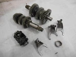 2005 Yamaha WR250F Complete Wide Ratio Transmission Shafts Gears Shift Fork Drum. Fixed Price $349.99.