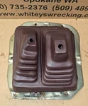 1987-1995 Nissan D21 4X4 Shift Boot, Red. 74963 31G02. Fixed Price $85.00.