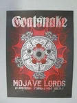 Goatsmoke Mojave Lords Pioneer Town Ca 2015 Original Concert Poster Kuhn. Fixed Price $75.00.