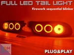 Jdm Mazda RX-7 FD3S Full Led Tail Light Sequential Blinker Oem RX7 Anfini Re. Fixed Price $1298.00.