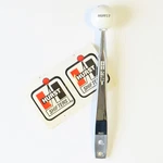 Hurst Chrome Steel Stick 5387991 & 4 Speed White Knob New Corvette 3917992. Fixed Price $167.95.