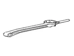 Genuine Bmw Shifting Arm 25-11-1-220-705 New. Fixed Price $308.59.