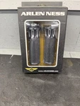 Arlen Ness Fusion Black Deep Cut Hand Grips Dual Cable Throttle 76-UP. Fixed Price $90.00.