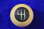 White Hurst 4 Speed Gear Shift Knob Handle Accessory Chevy Amc Mopar Gm. Fixed Price $34.95.
