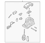 Genuine Hyundai Gear Shift Assembly 46700-2V210. Fixed Price $136.32.