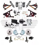 1964-72 Chevelle / A-body Pwr Disc Brake Kit Wilwood Aldan American Suspension. Fixed Price $3655.12.
