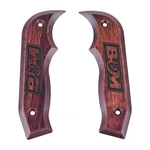 B&m Magnum Grip Automatic Shifter Rosewood Side Plates - 81086. Fixed Price $100.10.