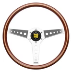 Momo Heritage Series California 14" 3-SPOKE Steering Wheel Silver / Mohogany. Fixed Price $364.99.