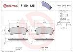 Fits Mercedes Amg Gt (C190), (R190), (A217) Brake Pads Set Rear Right. Fixed Price $126.55.