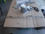 1963 Ford Galaxie Country Sedan Emblem Stationwagon. Fixed Price $35.00.