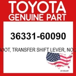 Toyota Genuine 36331-60090 Boot Transfer Shift Lever NO.2 3633160090 Oem. Fixed Price $47.13.
