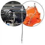 TH400 Billet Braid Locking Transmission Dipstick Firewall/trans Mnt. Fixed Price $149.95.