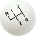 Oer 3921147W White Shift Knob W/5/16 IN-18 Sae Thread. Fixed Price $32.99.
