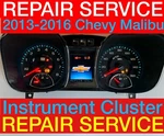 2013 Gm Chevrolet Malibu Instrument Gauge Cluster Repair Service 14 15 16. Fixed Price $79.99.