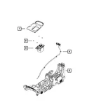 Genuine Mopar Brake Interlock Cable 68106125AC. Fixed Price $39.45.