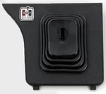 Console Trim Bezel & Boot From Hurst Shifter Stick Kit For 1983-1986 Mustang. Fixed Price $149.95.