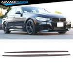 Fits 12-18 Bmw F30 3-SERIES M-tech Style Side Skirts Extensions Splitter Pp 2PCS. Fixed Price $98.98.