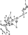 Genuine Ford Cable Assembly XF2Z7E395AA. Fixed Price $114.27.